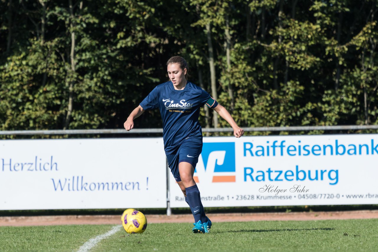 Bild 204 - B-Juniorinnen Krummesser SV - SV Henstedt Ulzburg : Ergebnis: 0:3